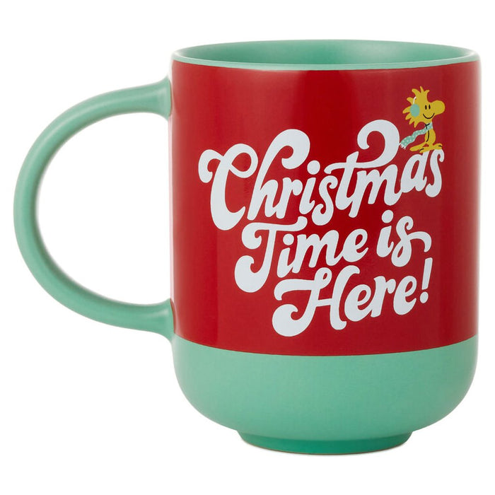 Hallmark : Peanuts® Snoopy Red and Green Christmas Mug, 16 oz. - Hallmark : Peanuts® Snoopy Red and Green Christmas Mug, 16 oz.