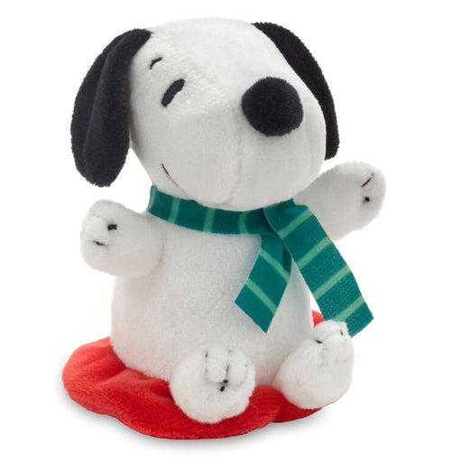 Hallmark : Peanuts® Zip - Along Snoopy on Red Disc Plush Toy - Hallmark : Peanuts® Zip - Along Snoopy on Red Disc Plush Toy