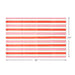 Hallmark : Pink, Coral and Gold Foil Stripes Flat Wrapping Paper With Gift Tags, 3 sheets - Hallmark : Pink, Coral and Gold Foil Stripes Flat Wrapping Paper With Gift Tags, 3 sheets