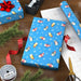 Hallmark : Playful Penguins on Blue Jumbo Holiday Wrapping Paper Roll, 90 sq. ft. - Hallmark : Playful Penguins on Blue Jumbo Holiday Wrapping Paper Roll, 90 sq. ft.