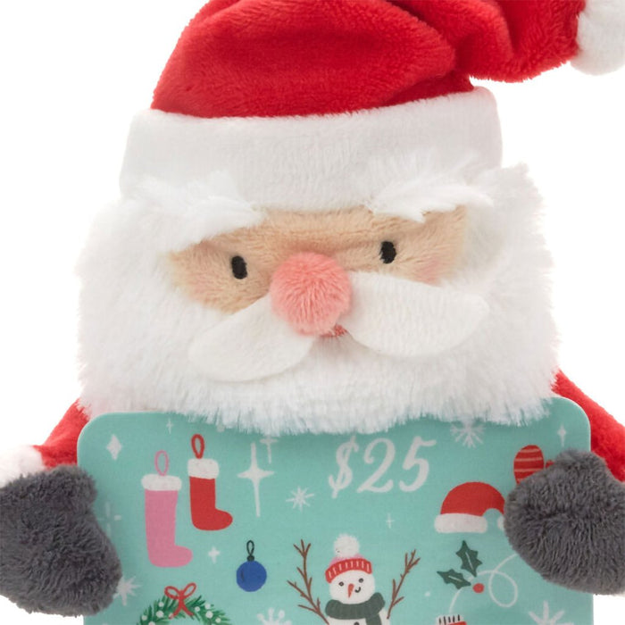 Hallmark : Plush Santa Gift Card Holder - Hallmark : Plush Santa Gift Card Holder