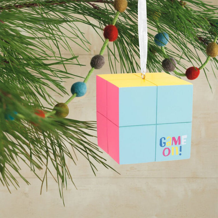 Hallmark : Puzzle Cube Hallmark Ornament - Hallmark : Puzzle Cube Hallmark Ornament