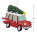 Hallmark : Red Car With Tree Hallmark Ornament - Hallmark : Red Car With Tree Hallmark Ornament