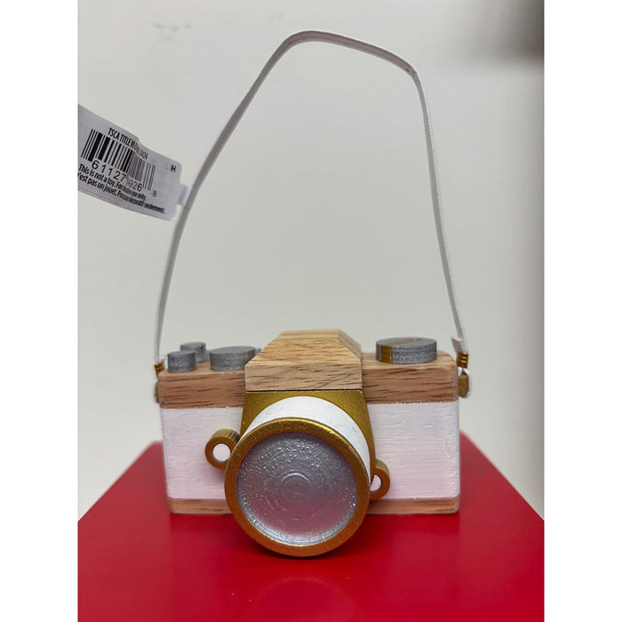 Hallmark : Retro Camera Wood Hallmark Ornament - Hallmark : Retro Camera Wood Hallmark Ornament