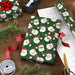 Hallmark : Santa Faces on Green Jumbo Christmas Wrapping Paper Roll, 90 sq. ft. - Hallmark : Santa Faces on Green Jumbo Christmas Wrapping Paper Roll, 90 sq. ft.