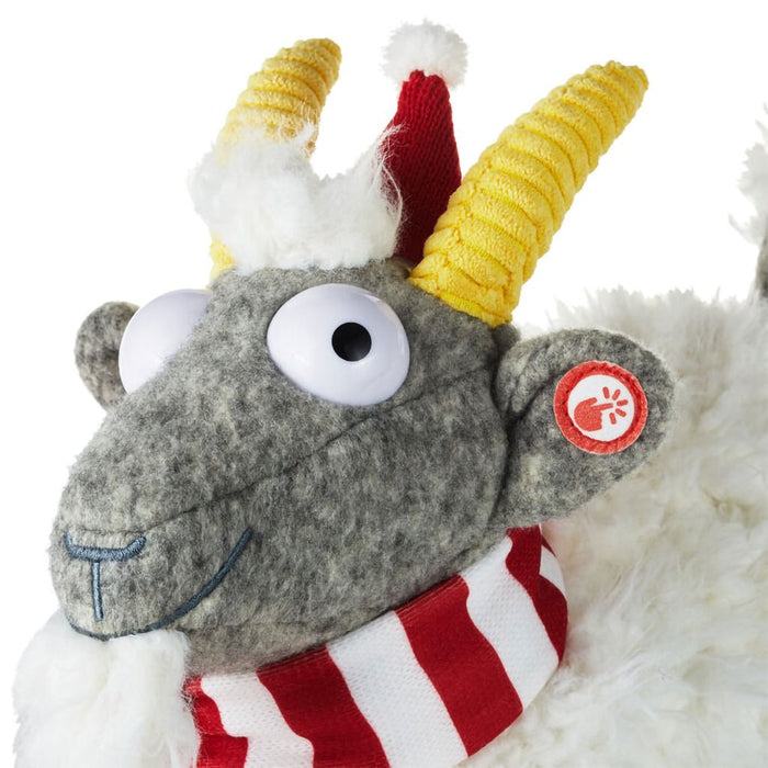 Hallmark : Season's Screamings Goat Plush With Sound and Motion - Hallmark : Season's Screamings Goat Plush With Sound and Motion