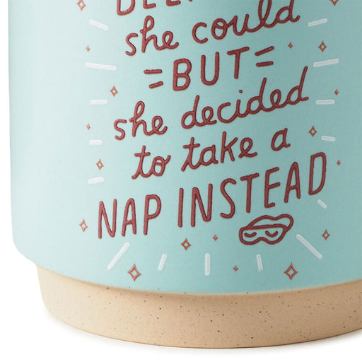 Hallmark : She Believed She Could Funny Mug, 16 oz. - Hallmark : She Believed She Could Funny Mug, 16 oz.