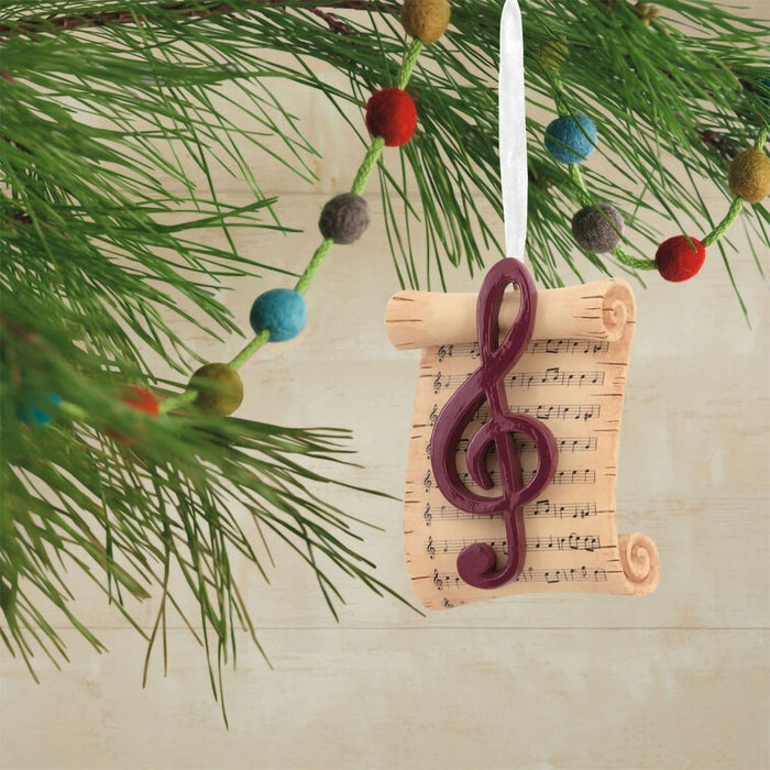 Hallmark : Sheet Music Hallmark Ornament - Hallmark : Sheet Music Hallmark Ornament