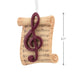 Hallmark : Sheet Music Hallmark Ornament - Hallmark : Sheet Music Hallmark Ornament