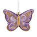 Hallmark : Signature Butterfly Glass Hallmark Ornament - Hallmark : Signature Butterfly Glass Hallmark Ornament