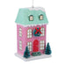 Hallmark : Signature Festive Row House Hallmark Ornament - Hallmark : Signature Festive Row House Hallmark Ornament