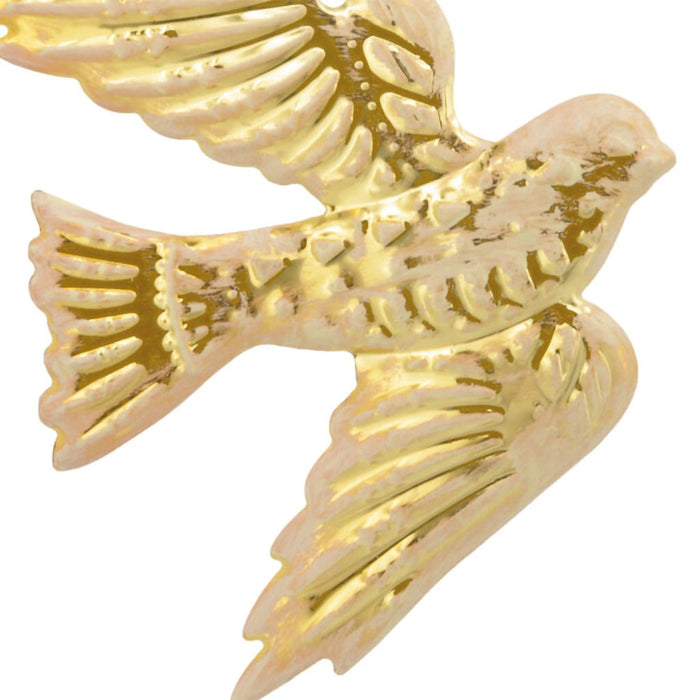 Hallmark : Signature Gold Dove Hallmark Ornament - Hallmark : Signature Gold Dove Hallmark Ornament