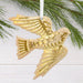 Hallmark : Signature Gold Dove Hallmark Ornament - Hallmark : Signature Gold Dove Hallmark Ornament