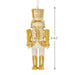 Hallmark : Signature Gold Nutcracker Ornament - Hallmark : Signature Gold Nutcracker Ornament