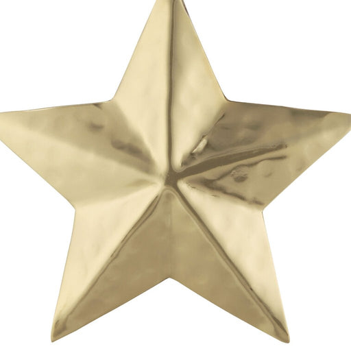 Hallmark : Signature Gold Star Metal Hallmark Ornament - Hallmark : Signature Gold Star Metal Hallmark Ornament