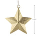 Hallmark : Signature Gold Star Metal Hallmark Ornament - Hallmark : Signature Gold Star Metal Hallmark Ornament