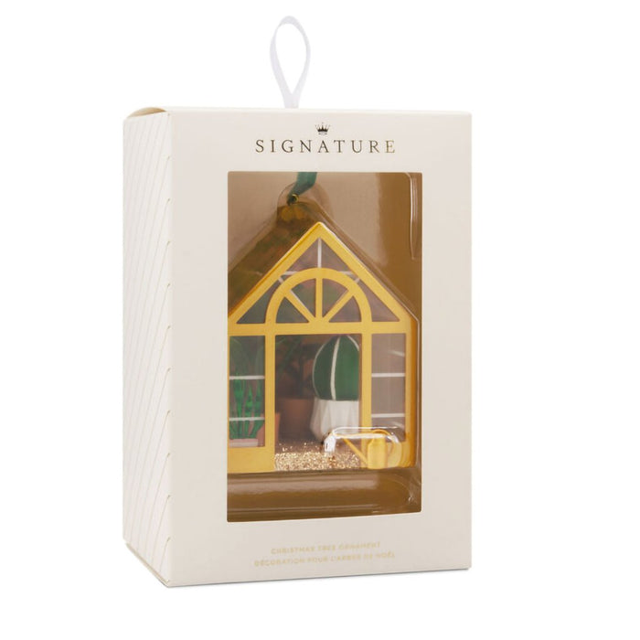 Hallmark : Signature Greenhouse Hallmark Ornament - Hallmark : Signature Greenhouse Hallmark Ornament