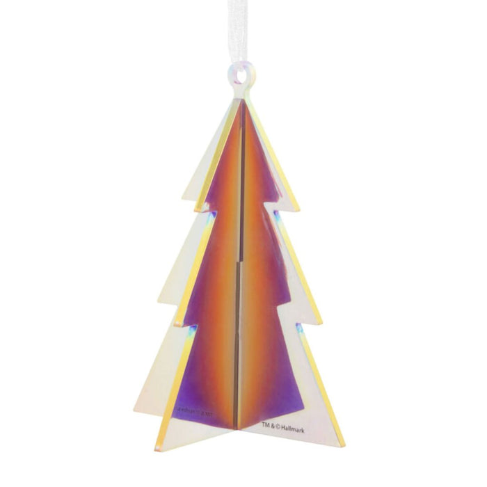 Hallmark : Signature Iridescent Orange Tree Acrylic Hallmark Ornament - Hallmark : Signature Iridescent Orange Tree Acrylic Hallmark Ornament