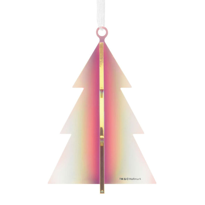 Hallmark : Signature Iridescent Orange Tree Acrylic Hallmark Ornament - Hallmark : Signature Iridescent Orange Tree Acrylic Hallmark Ornament