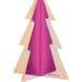 Hallmark : Signature Iridescent Pink Tree Acrylic Hallmark Ornament - Hallmark : Signature Iridescent Pink Tree Acrylic Hallmark Ornament