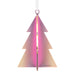 Hallmark : Signature Iridescent Pink Tree Acrylic Hallmark Ornament - Hallmark : Signature Iridescent Pink Tree Acrylic Hallmark Ornament