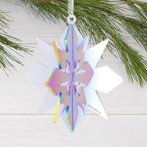 Hallmark : Signature Iridescent Snowflake Acrylic Ornament - Hallmark : Signature Iridescent Snowflake Acrylic Ornament