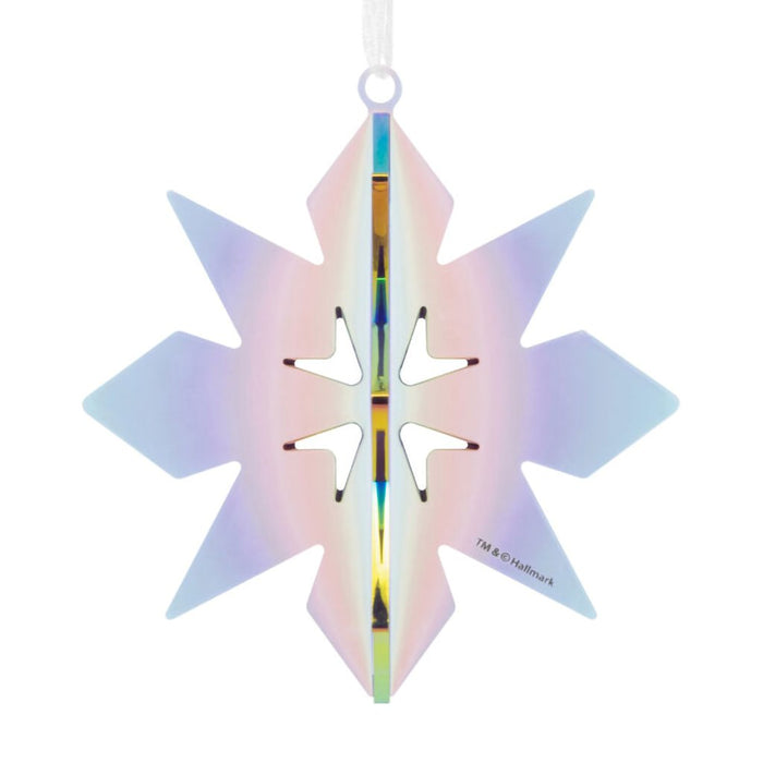 Hallmark : Signature Iridescent Snowflake Acrylic Ornament - Hallmark : Signature Iridescent Snowflake Acrylic Ornament