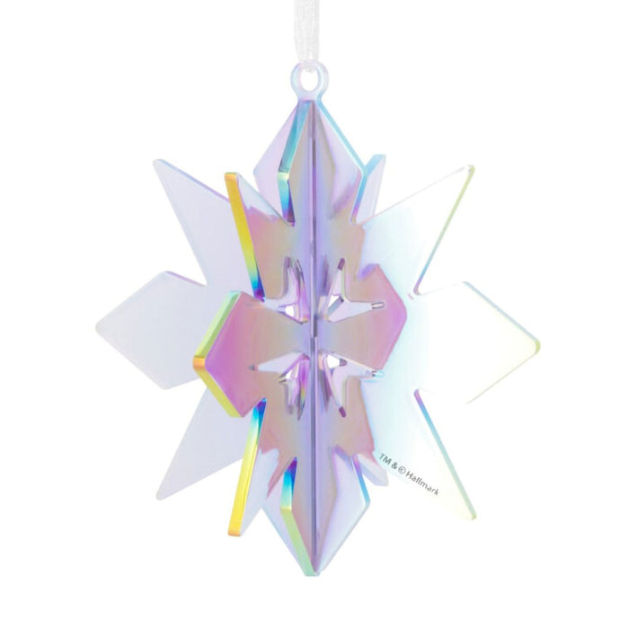 Hallmark : Signature Iridescent Snowflake Acrylic Ornament - Hallmark : Signature Iridescent Snowflake Acrylic Ornament