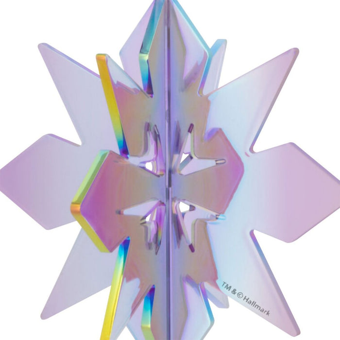 Hallmark : Signature Iridescent Snowflake Acrylic Ornament - Hallmark : Signature Iridescent Snowflake Acrylic Ornament