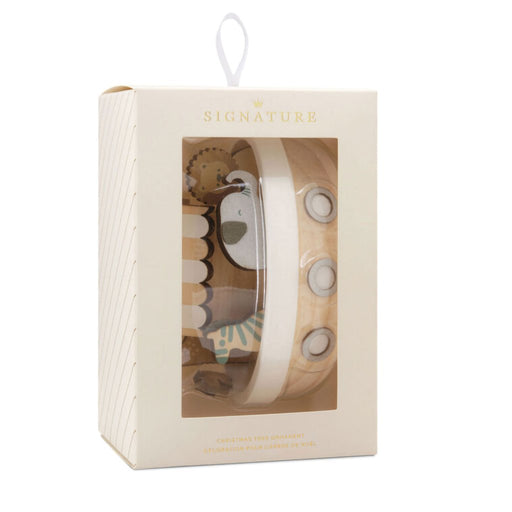 Hallmark : Signature Noah's Ark Wood Hallmark Ornament - Hallmark : Signature Noah's Ark Wood Hallmark Ornament