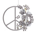 Hallmark : Signature Peace Symbol Metal Hallmark Ornament - Hallmark : Signature Peace Symbol Metal Hallmark Ornament