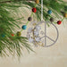 Hallmark : Signature Peace Symbol Metal Hallmark Ornament - Hallmark : Signature Peace Symbol Metal Hallmark Ornament