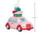 Hallmark : Signature Pink Car With Presents Blown Glass Hallmark Ornament - Hallmark : Signature Pink Car With Presents Blown Glass Hallmark Ornament