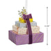 Hallmark : Signature Pretty Presents Glass and Fabric Hallmark Ornament - Hallmark : Signature Pretty Presents Glass and Fabric Hallmark Ornament