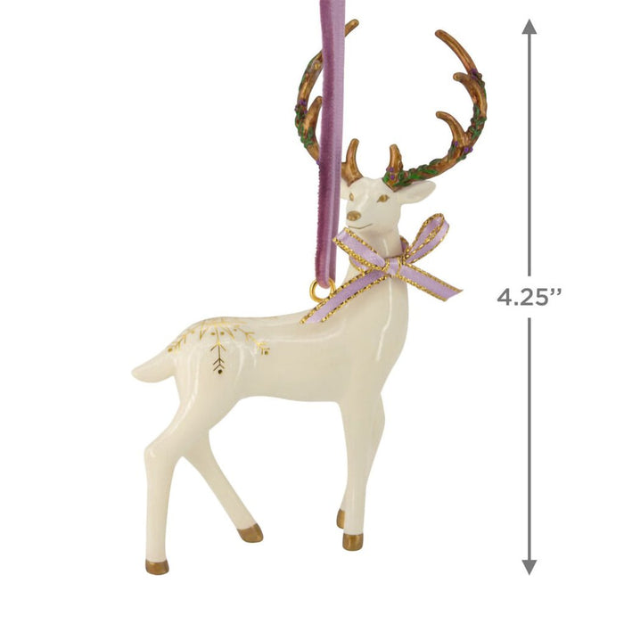 Hallmark : Signature Reindeer Hallmark Ornament - Hallmark : Signature Reindeer Hallmark Ornament