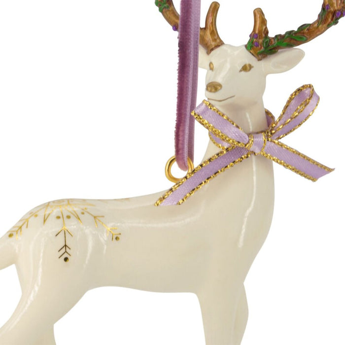 Hallmark : Signature Reindeer Hallmark Ornament - Hallmark : Signature Reindeer Hallmark Ornament