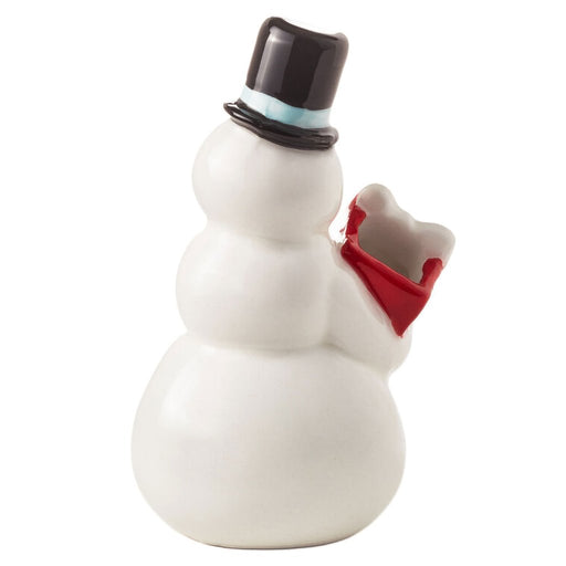 Hallmark : Smiling Snowman Toothpick Holder - Hallmark : Smiling Snowman Toothpick Holder