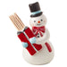 Hallmark : Smiling Snowman Toothpick Holder - Hallmark : Smiling Snowman Toothpick Holder