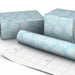 Hallmark : Snowflakes on Light Blue Holiday Wrapping Paper Roll, 22.5 sq. ft. - Hallmark : Snowflakes on Light Blue Holiday Wrapping Paper Roll, 22.5 sq. ft.