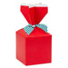 Hallmark : Solid Red Christmas Vertical Treat Box With Tie - Hallmark : Solid Red Christmas Vertical Treat Box With Tie