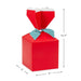 Hallmark : Solid Red Christmas Vertical Treat Box With Tie - Hallmark : Solid Red Christmas Vertical Treat Box With Tie