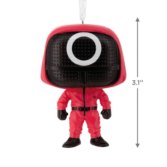 Hallmark : Squid Game Masked Worker Funko POP!® Hallmark Ornament - Hallmark : Squid Game Masked Worker Funko POP!® Hallmark Ornament