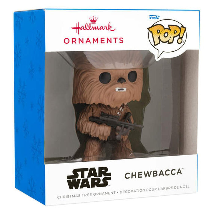 Hallmark : Star Wars™ Chewbacca™ Funko POP!® Hallmark Ornament - Hallmark : Star Wars™ Chewbacca™ Funko POP!® Hallmark Ornament