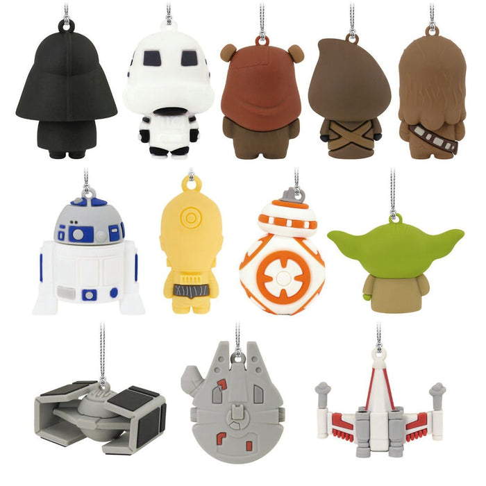 Hallmark : Star Wars™ Hallmark Countdown Calendar Paper Tree Set With 12 Mini Ornaments - Hallmark : Star Wars™ Hallmark Countdown Calendar Paper Tree Set With 12 Mini Ornaments