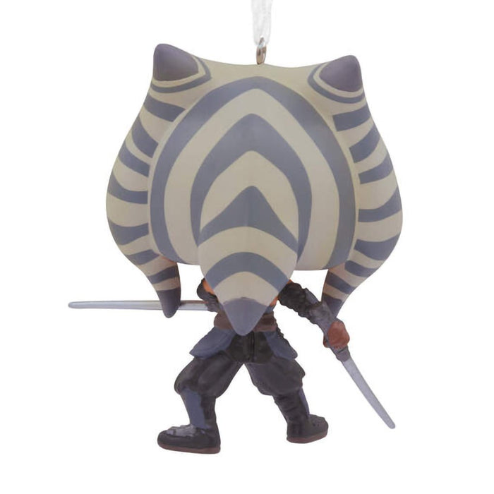 Hallmark : Star Wars: The Mandalorian™ Ahsoka Tano™ Funko POP!® Hallmark Ornament - Hallmark : Star Wars: The Mandalorian™ Ahsoka Tano™ Funko POP!® Hallmark Ornament