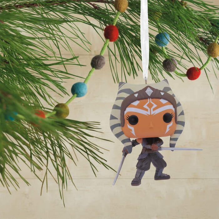 Hallmark : Star Wars: The Mandalorian™ Ahsoka Tano™ Funko POP!® Hallmark Ornament - Hallmark : Star Wars: The Mandalorian™ Ahsoka Tano™ Funko POP!® Hallmark Ornament