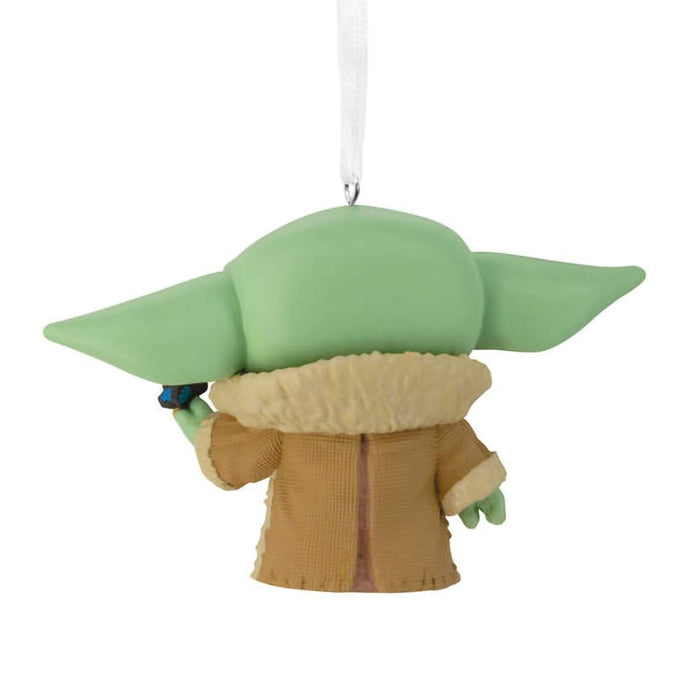 Hallmark : Star Wars: The Mandalorian™ Grogu With Butterfly Funko POP!® Hallmark Ornament - Hallmark : Star Wars: The Mandalorian™ Grogu With Butterfly Funko POP!® Hallmark Ornament