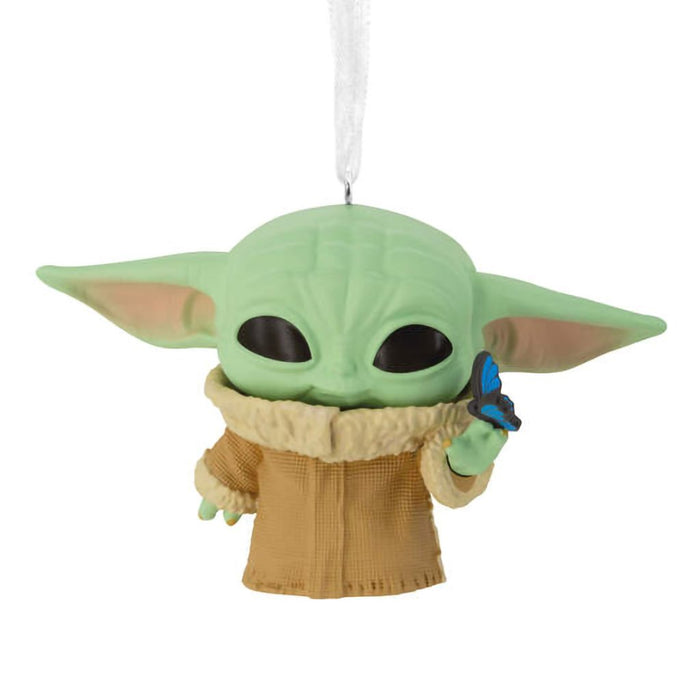 Hallmark : Star Wars: The Mandalorian™ Grogu With Butterfly Funko POP!® Hallmark Ornament - Hallmark : Star Wars: The Mandalorian™ Grogu With Butterfly Funko POP!® Hallmark Ornament