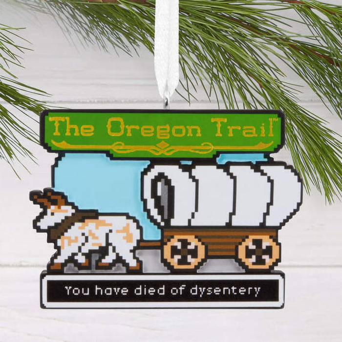 Hallmark : The Oregon Trail™ Video Game Hallmark Ornament - Hallmark : The Oregon Trail™ Video Game Hallmark Ornament