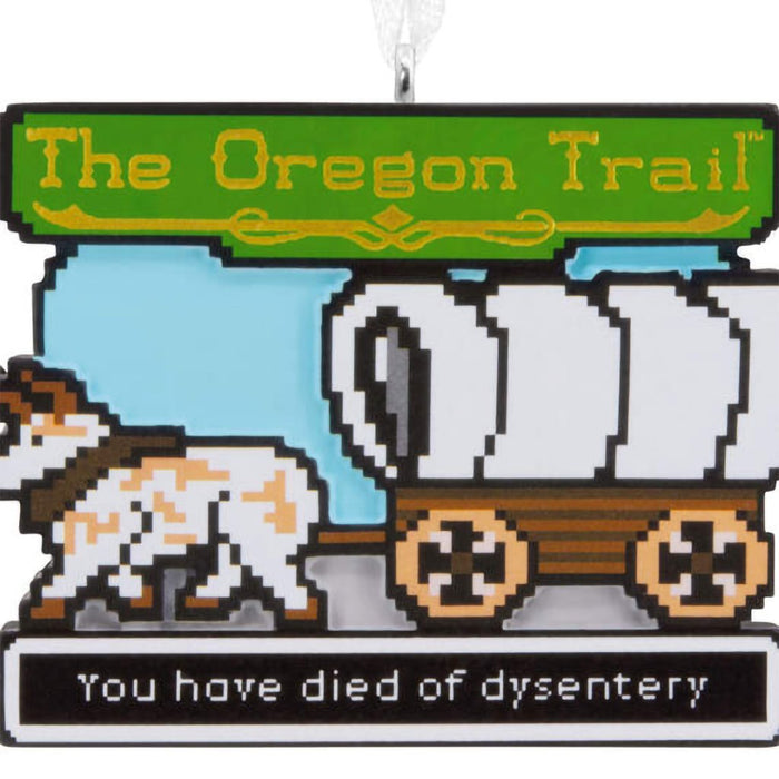 Hallmark : The Oregon Trail™ Video Game Hallmark Ornament - Hallmark : The Oregon Trail™ Video Game Hallmark Ornament